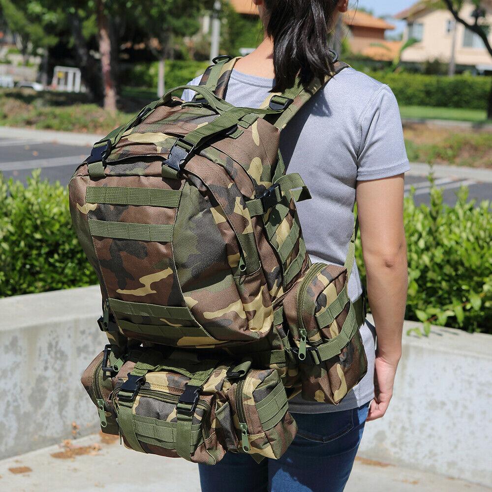 MROYALE™ 55L Outdoor Tactical Bugout Army Molle Rucksack Hiking Backpack tactical bag MRoyale™ Fashion 