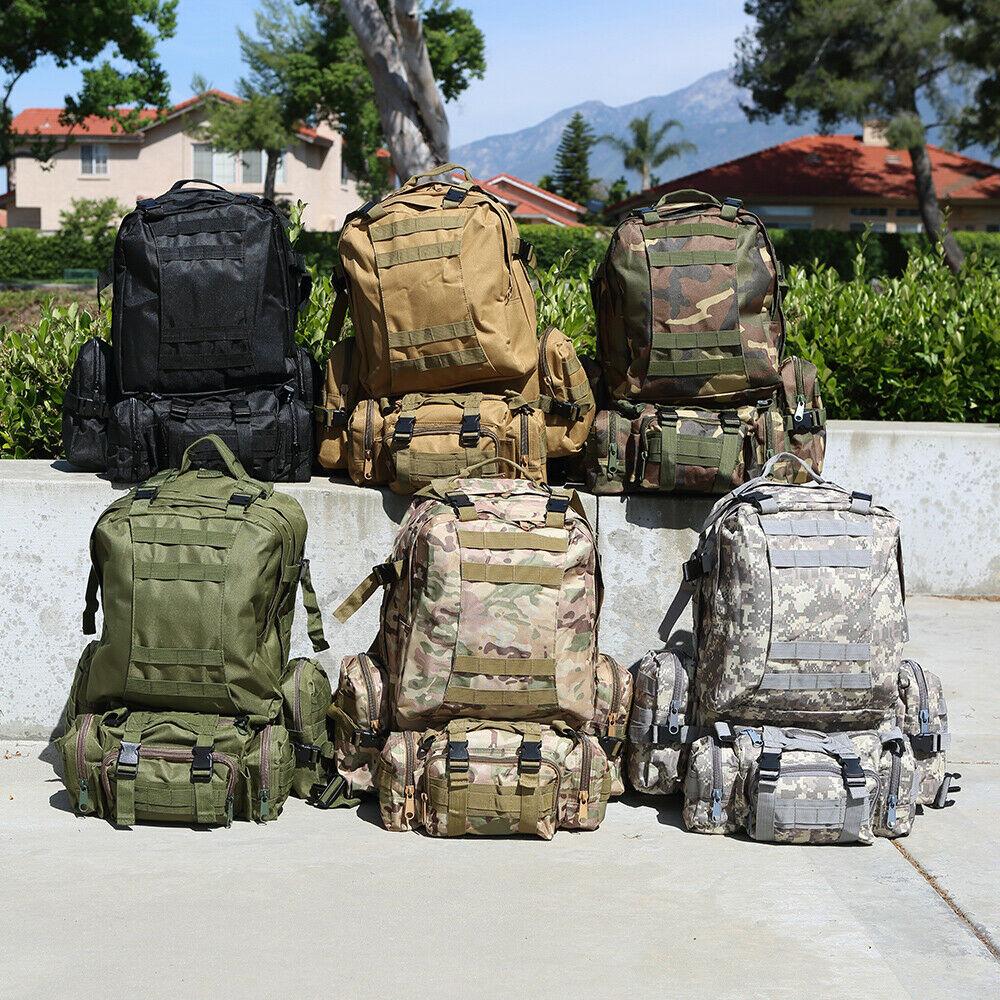 MROYALE™ 55L Outdoor Tactical Bugout Army Molle Rucksack Hiking Backpack tactical bag MRoyale™ Fashion 