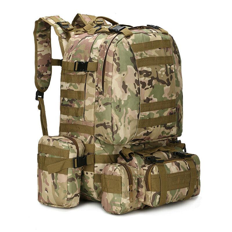 Heavy Duty Military Duffle Bag Large Size Gear Bag, Army Tactical Duffle  Bag For Men, Bug Out Bag Survival Bushcraft Backpack For Camping Hunting