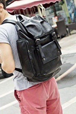 MROYALE™ Faux Leather Laptop Backpack - School, Daypack, Travel backpacks MRoyale™ Fashion 