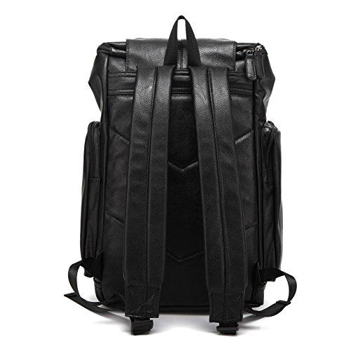 MROYALE™ Faux Leather Laptop Backpack - School, Daypack, Travel backpacks MRoyale™ Fashion 