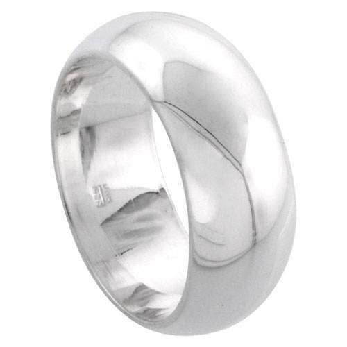 MRoyale™ Genuine Men's 925 Sterling Silver (2-10mm Thick) men's ring MRoyale™ Fashion 