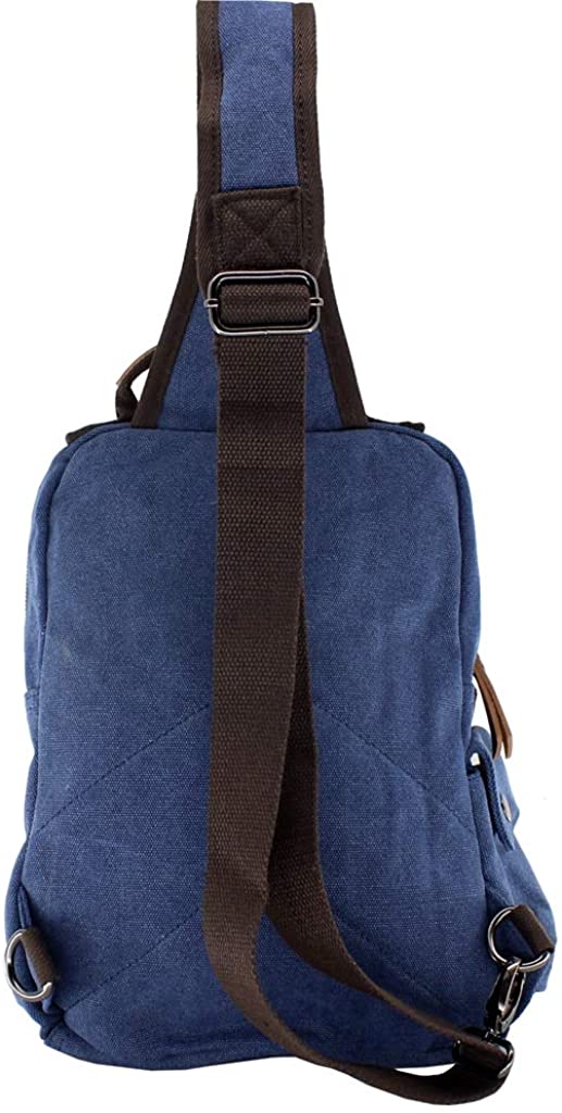 MROYALE™ Mini Sling Canvas Men's Chest Crossbody Shoulder Small Day Bag sling chest bag MRoyale™ Fashion 