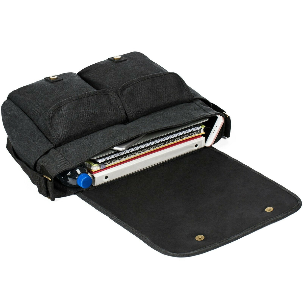 MROYALE™ Men&#39;s Canvas Vintage Crossbody Laptop Messenger Satchel Bag crossbody MRoyale™ Fashion 