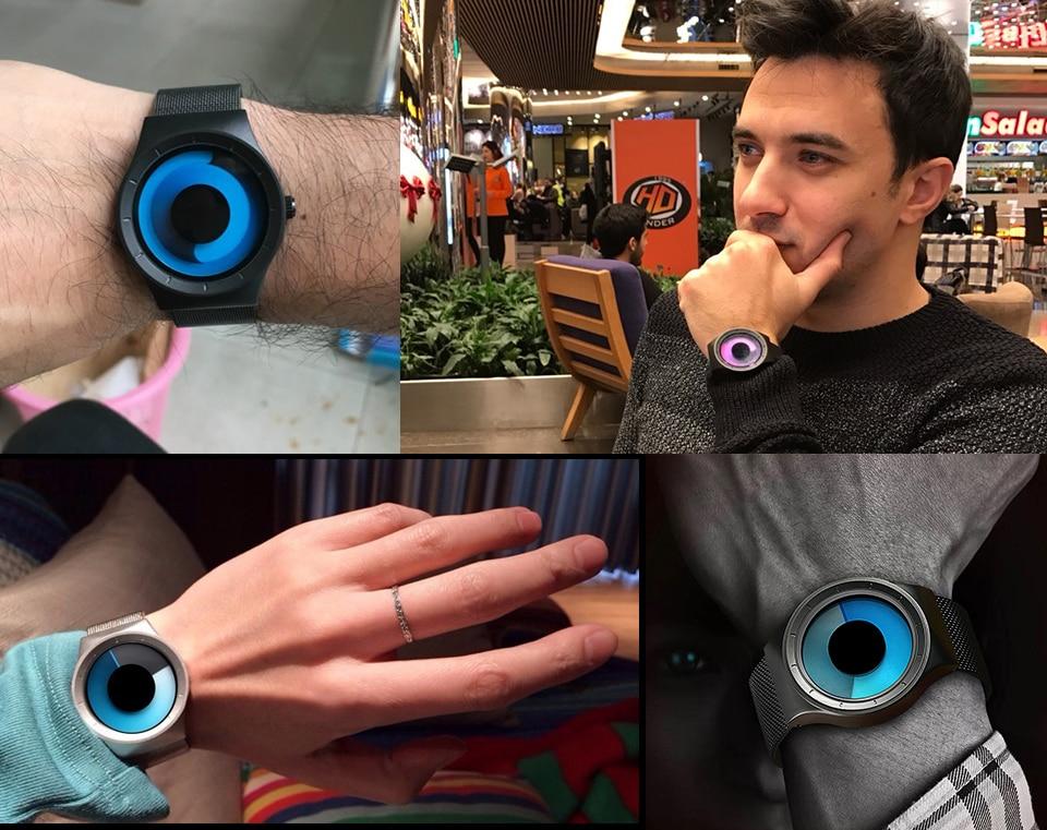 MROYALE™ Men's Minimalist Mesh Stainless Steel Band Fashion Quartz Watch casual watch MRoyale™ Fashion 