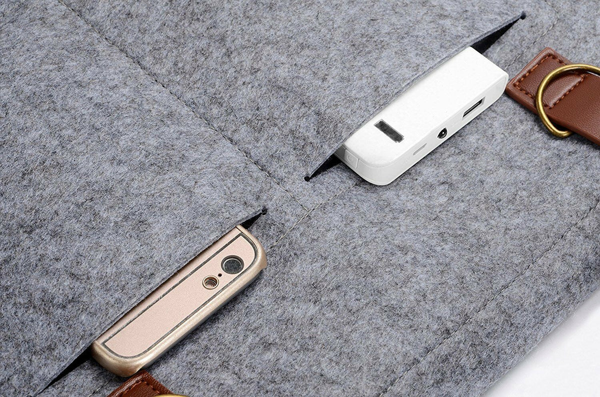 MROYALE™ Men&#39;s FELT 13&quot; Laptop Messenger Crossbody Satchel Shoulder Bag crossbody MRoyale™ Fashion 