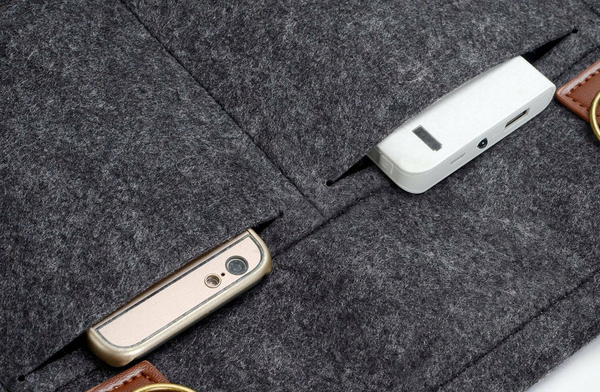 MROYALE™ Men&#39;s FELT 13&quot; Laptop Messenger Crossbody Satchel Shoulder Bag crossbody MRoyale™ Fashion 