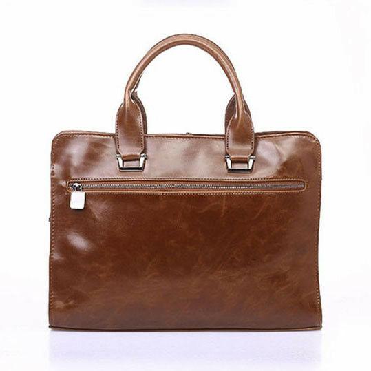 MROYALE™ Leather Briefcase Crossbody Messenger Bag - Laptop Handbag messenger bag MRoyale™ Fashion 