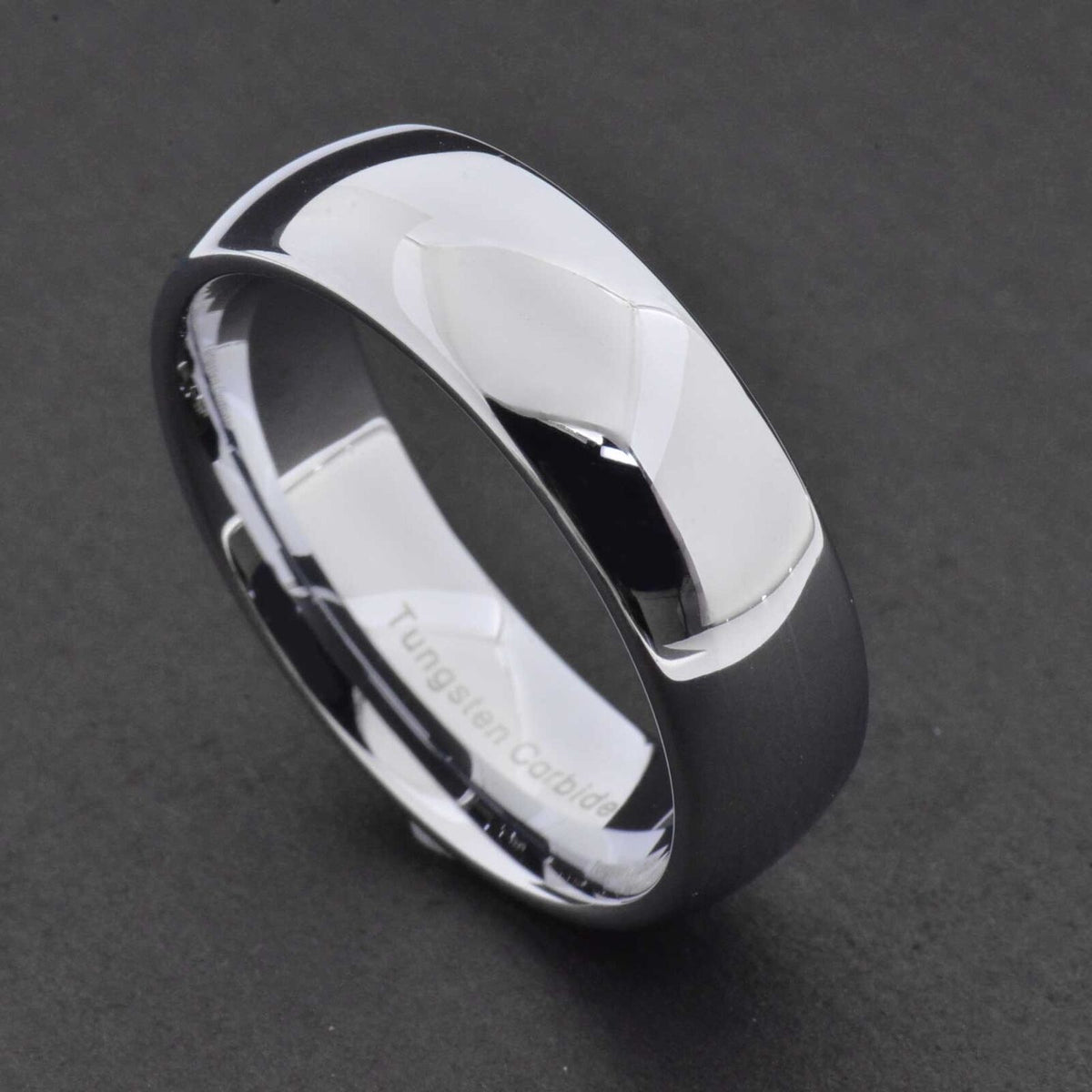 MRoyale™ Men&#39;s Tungsten Carbide Silver/Gold Ring - 18k Gold Plated (2-8mm Thick) men&#39;s ring MRoyale™ 