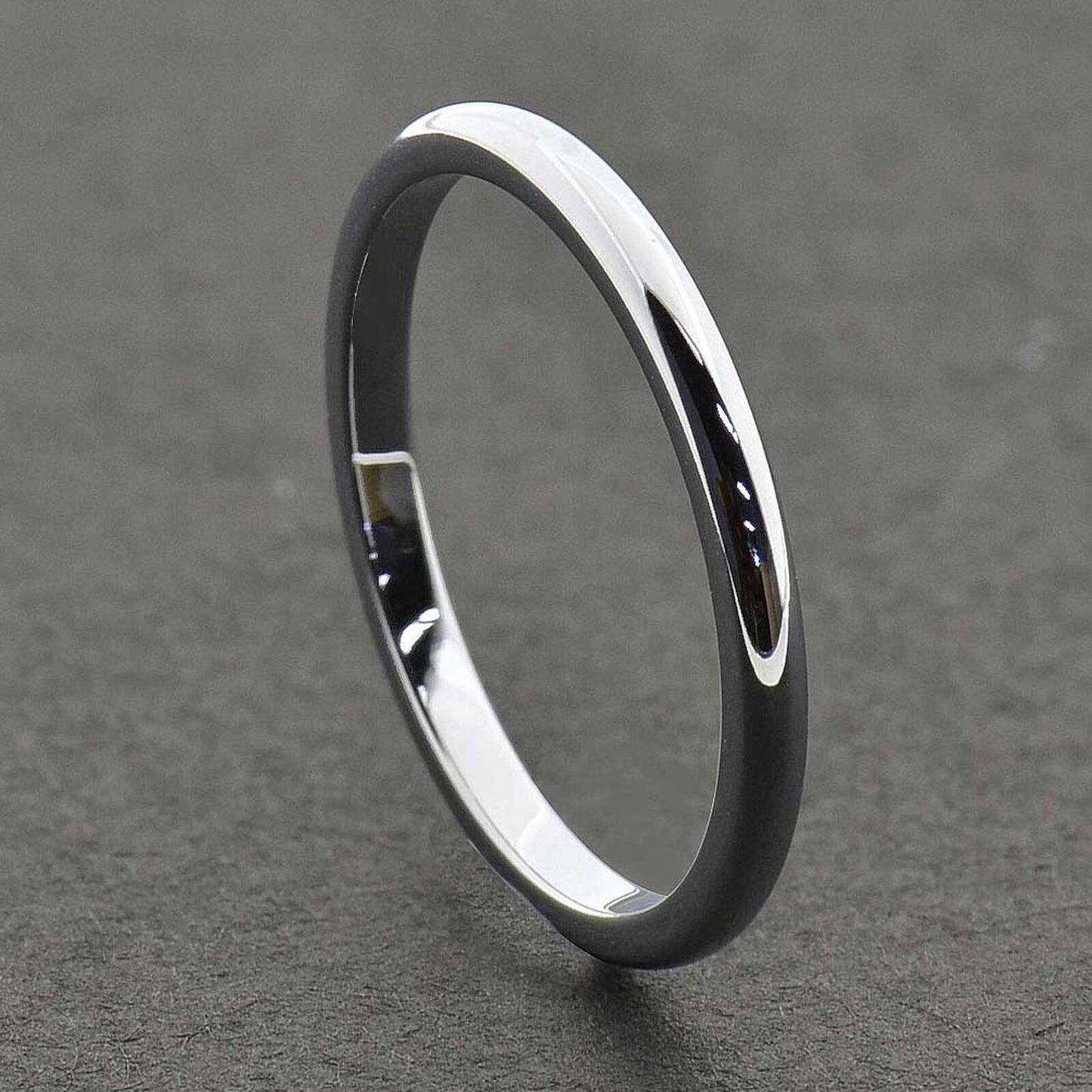 MRoyale™ Men's Tungsten Carbide Silver/Gold Ring - 18k Gold Plated (2-8mm Thick) men's ring MRoyale™ size 10 Tungsten 2mm-Silver 