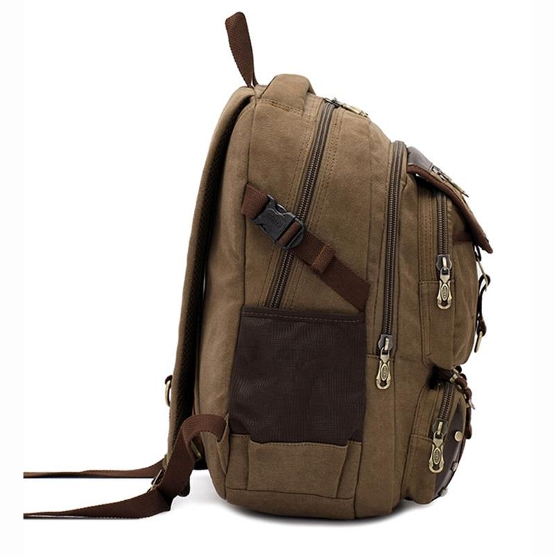 MROYALE™ Men&#39;s Unique Vintage Canvas Traveller Backpack Backpacks MRoyale™ Fashion 