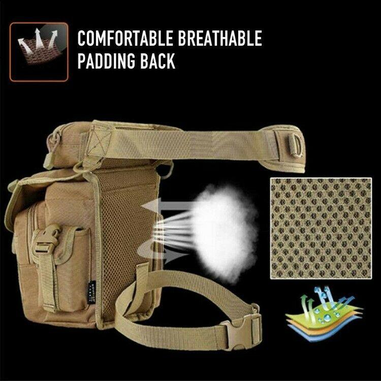 MROYALE™ Tactical Drop Leg Utility Pouch - Military Thigh Outdoor/Hiking/Camping Pack tactical bag MRoyale™ Fashion 