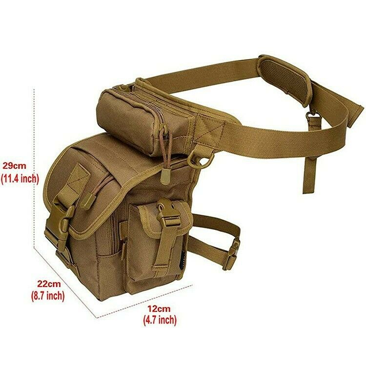 MROYALE™ Tactical Drop Leg Utility Pouch - Military Thigh Outdoor/Hiking/Camping Pack tactical bag MRoyale™ Fashion 
