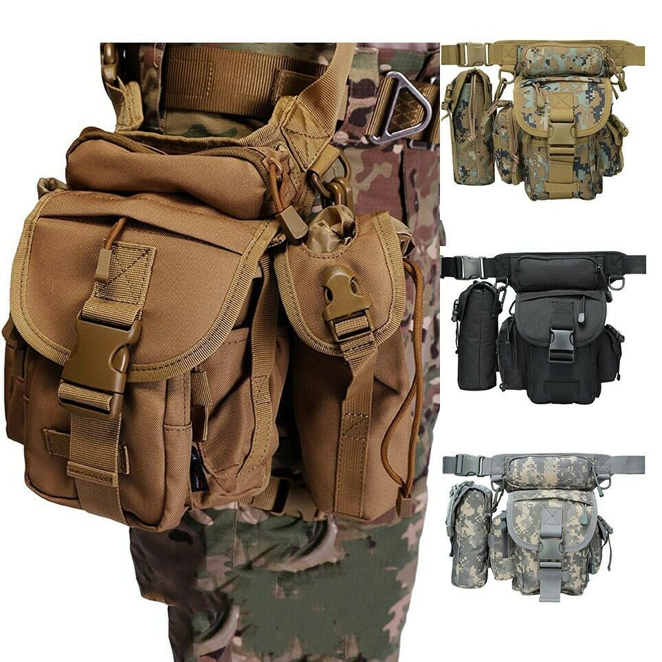 MROYALE™ Tactical Drop Leg Utility Pouch - Military Thigh Outdoor/Hiking/Camping Pack tactical bag MRoyale™ Fashion 