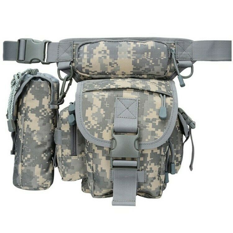 MROYALE™ Tactical Drop Leg Utility Pouch - Military Thigh Outdoor/Hiking/Camping Pack tactical bag MRoyale™ Fashion ACU Camouflage 