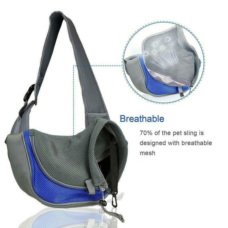 MROYALE™ Pet Carrier Sling Backpack (10-22lb Dogs) - Breathable, Comfy Shoulder Bag Pet Carrier Backpack MRoyale™ Fashion 