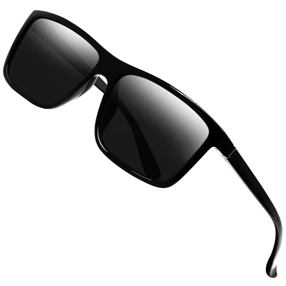 MROYALE™ Rectangular Vintage Polarized Sunglasses | Men's TAC UV400 Classic Style Sunglasses MROYALE™ Glossy 