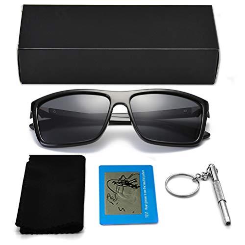 MROYALE™ Rectangular Vintage Polarized Sunglasses | Men&#39;s TAC UV400 Classic Style Sunglasses MROYALE™ 