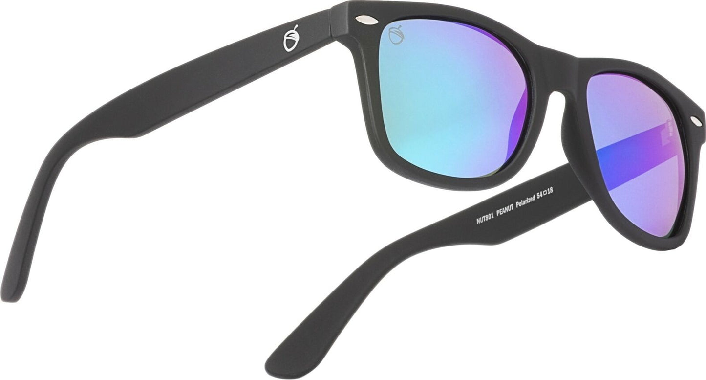 MRoyale™ Pro Men's Polarized Retro Sunglasses sunglasses MRoyale™ Fashion Black | Green Mirror Lens 