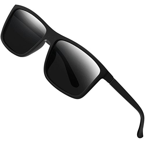 Classic Fishing Sunglasses Men Polarized Metal Square Frame UV400