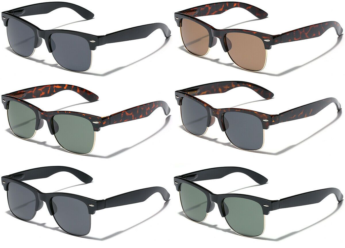 MRoyale™ Retro Men's Large Polarized Sunglasses - EliteDealsOutlet