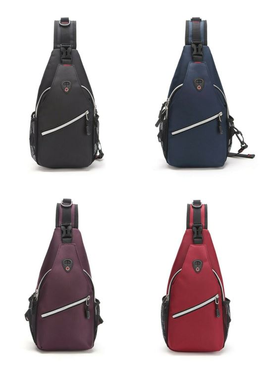 MROYALE™ Sport Mini Sling Water-Repellant Chest Crossbody Shoulder Day Bag sling chest bag MRoyale™ Fashion 