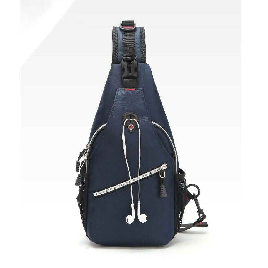 MROYALE™ Sport Mini Sling Water-Repellant Chest Crossbody Shoulder Day Bag sling chest bag MRoyale™ Fashion 