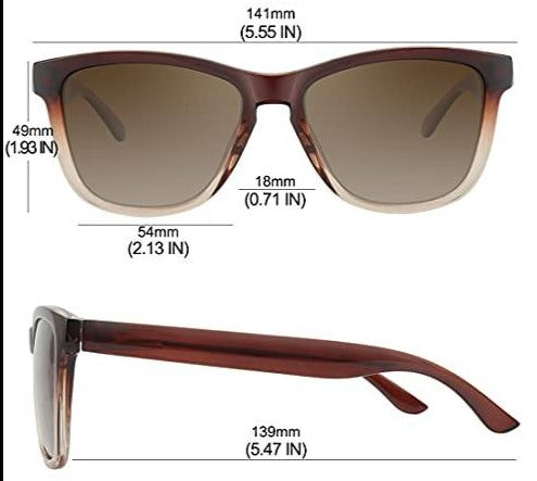 MSUNXPRO™ 2-Pack Retro Polarized Sunglasses| Unisex, Vintage TAC UV400 Mirror Coating Sunglasses MSUNXPRO™ 