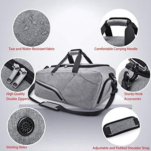 NBLX™ Men's Large Gym Travel Duffle Weekend Bag w/ Shoe Storage Duffle Travel Bag NBLX™ 
