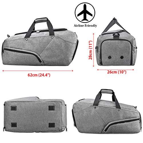 NBLX™ Men's Large Gym Travel Duffle Weekend Bag w/ Shoe Storage Duffle Travel Bag NBLX™ 
