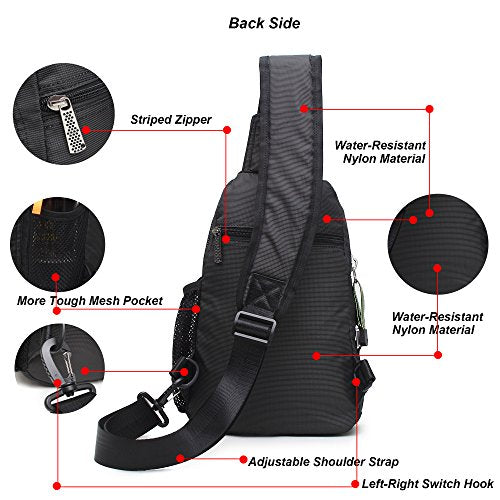 NCGElite™ Men&#39;s Tablet Crossbody Sling Chest Bag - iPad Shoulder Day Bag NCGElite™ 