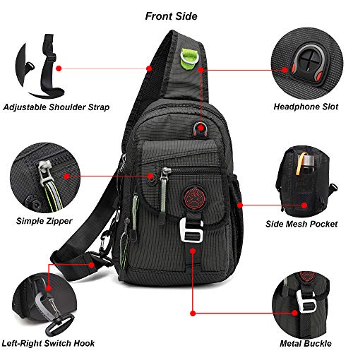 NCGElite™ Men's Tablet Crossbody Sling Chest Bag - iPad Shoulder Day Bag NCGElite™ 