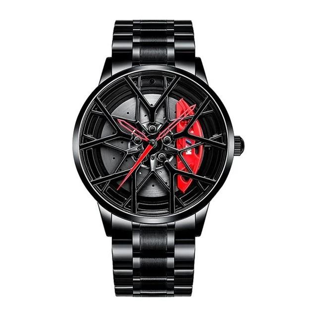 NEK™ Men's Sports Car Wheel Stainless Steel Watch Specialty Watch NEK™ Fashion G2031-M8 