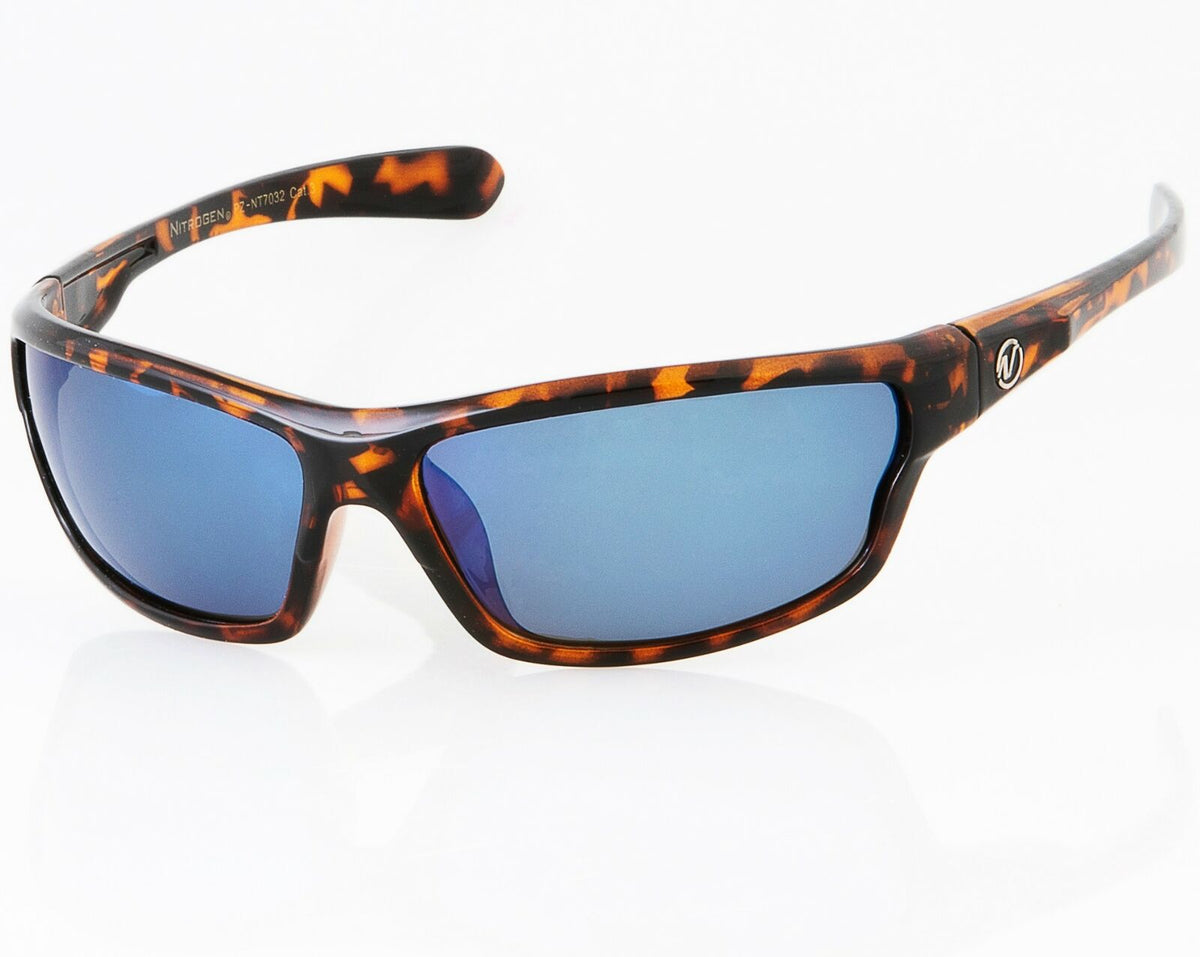NGen™ Active Men&#39;s Sports Polarized Sunglasses sunglasses NGen™ Fashion Tortoise - Blue Mirror Lens 
