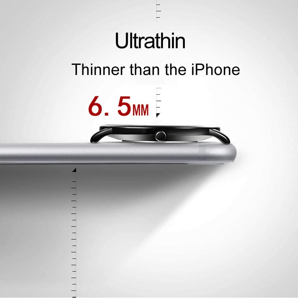 OLVPro™ Men's Ultra Thin Leather Dress Watch - Big Face, Analog, Minimalist, Quartz Wristwatches OLVPro™ 