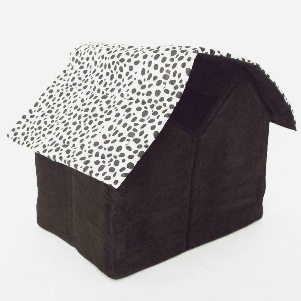 PETLAVISH™ Calming Dog/Cat HOUSE Bed - Cozy Plush Retreat &amp; Sleeping Kennel Pet House PETLAVISH™ Fashion 