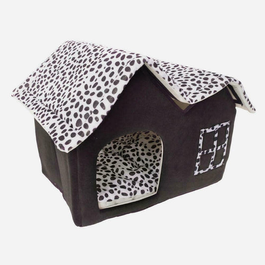 PETLAVISH™ Calming Dog/Cat HOUSE Bed - Cozy Plush Retreat & Sleeping Kennel Pet House PETLAVISH™ Fashion 