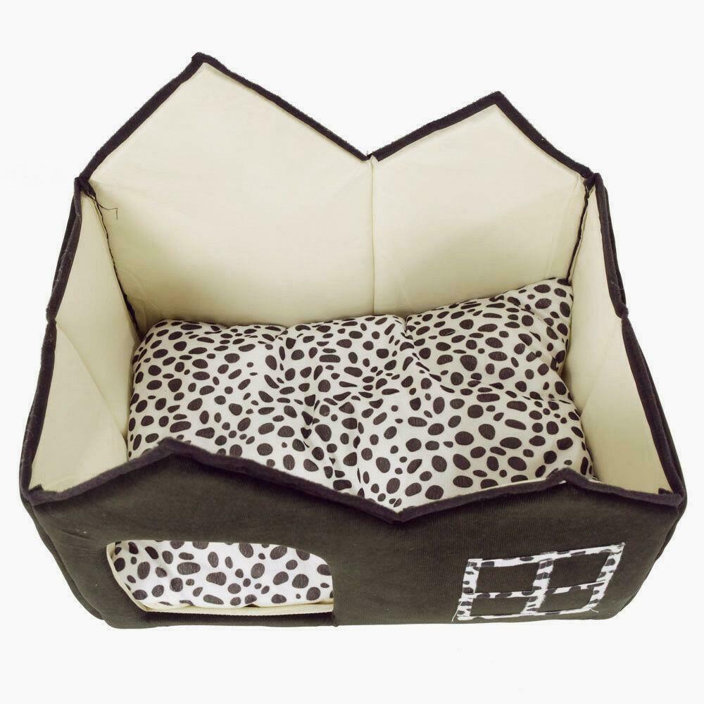 PETLAVISH™ Calming Dog/Cat HOUSE Bed - Cozy Plush Retreat & Sleeping Kennel Pet House PETLAVISH™ Fashion 