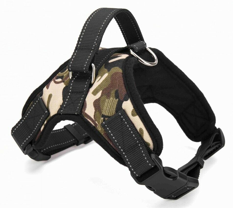 PETLAVISH™ No-Pull Dog Harness: Adjustable, Soft, Breathable Safe Control Vest S-XXL Dog Harness PETLAVISH™ Camouflauge XS 