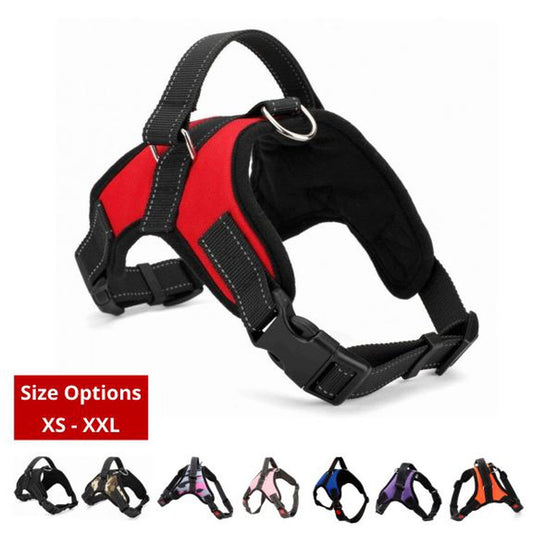 PETLAVISH™ No-Pull Dog Harness: Adjustable, Soft, Breathable Safe Control Vest S-XXL Dog Harness PETLAVISH™ 