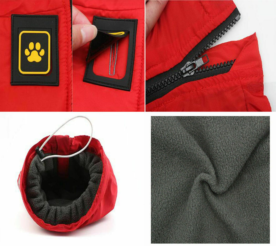 PETLAVISH Pro™ Warm Large Dog Vest Jacket: Waterproof Light-Reflecting Fleece XL-6XL Dog Vest Jacket PETLAVISH™ Fashion 
