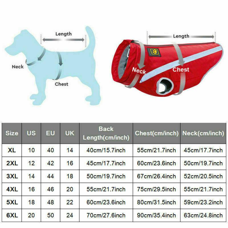 PETLAVISH Pro™ Warm Large Dog Vest Jacket: Waterproof Light-Reflecting Fleece XL-6XL Dog Vest Jacket PETLAVISH™ Fashion 