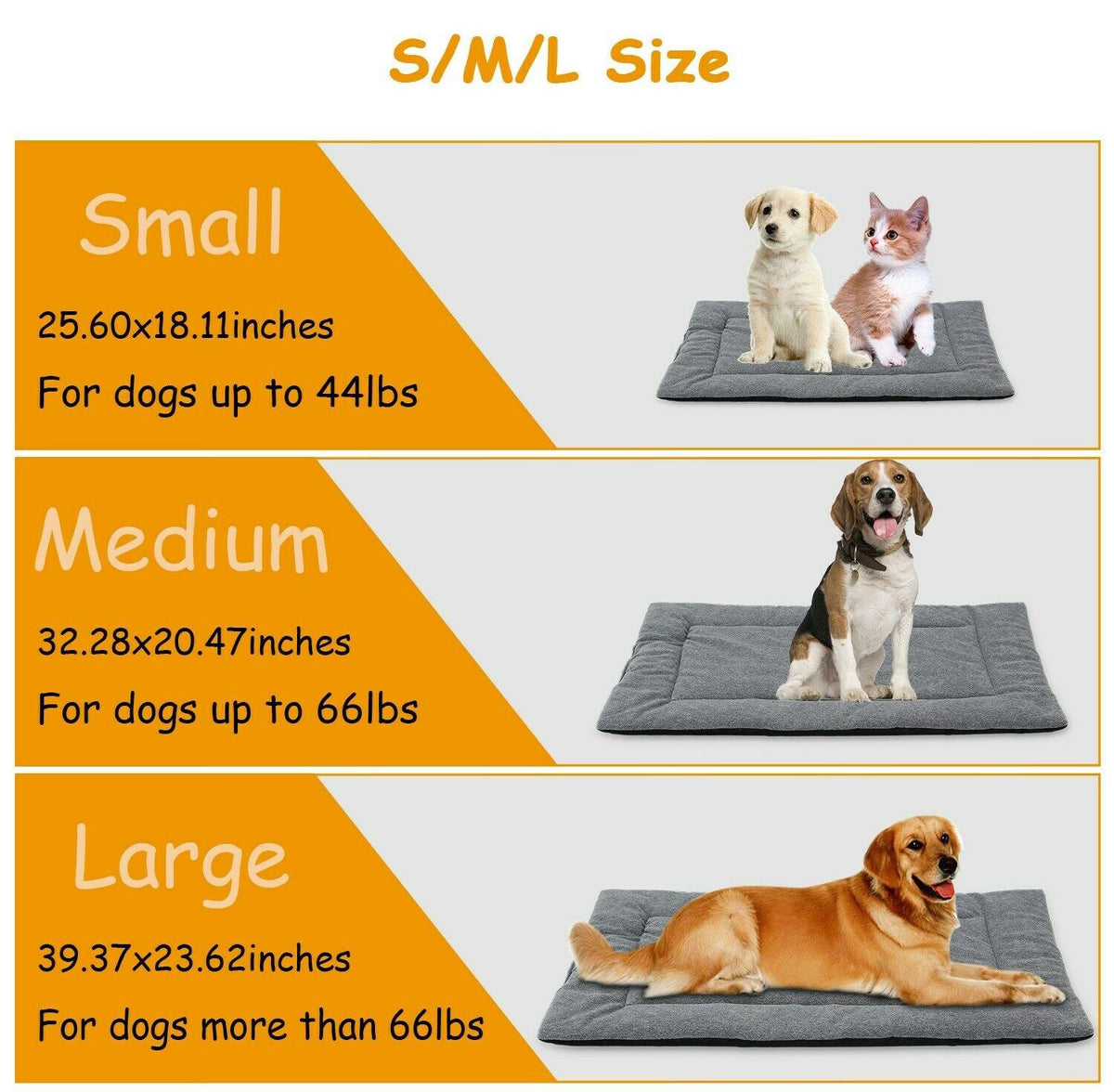 PETLAVISH™ Reversible Calming Mat Dog/Cat Bed - Breathable Cool + Warm Polar Fleece Pet Bed PETLAVISH™ Fashion 