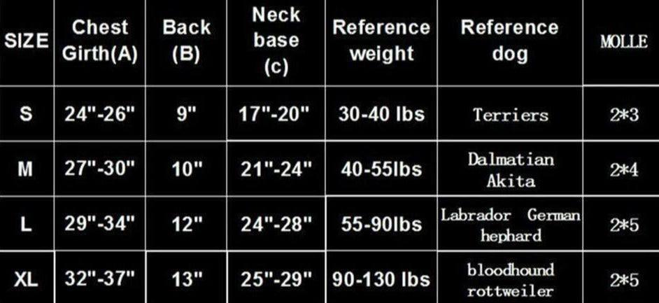 PETLAVISH™ Tactical Large Dog Harness w/ Handle: NO-PULL, Adjustable, Breathable Military Law Control Vest Dog Harness PETLAVISH™ 