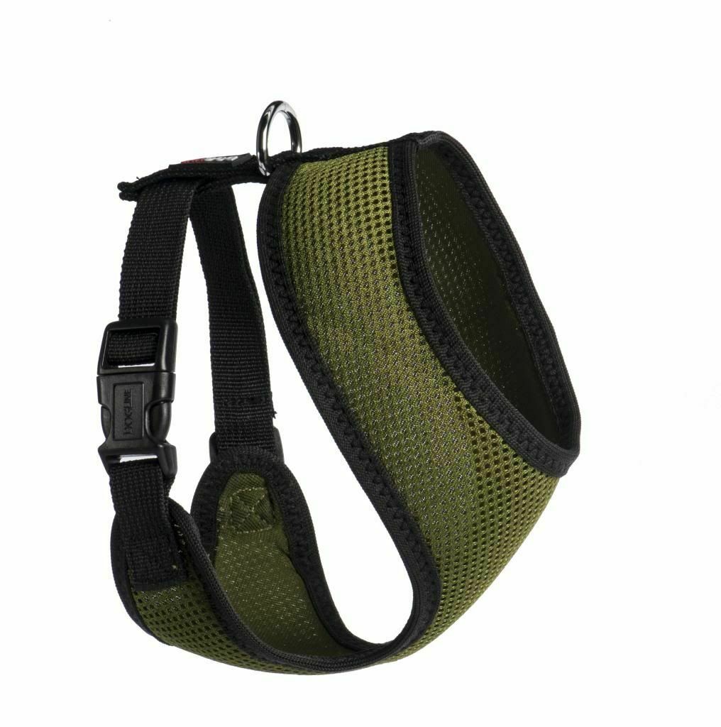 PETLAVISH™ Ultra-Comfy Dog Harness: Soft, Breathable, Adjustable Control Vest XS-XL Dog Harness PETLAVISH™ Mixed Green X-Small fits chests 11" to 13" 