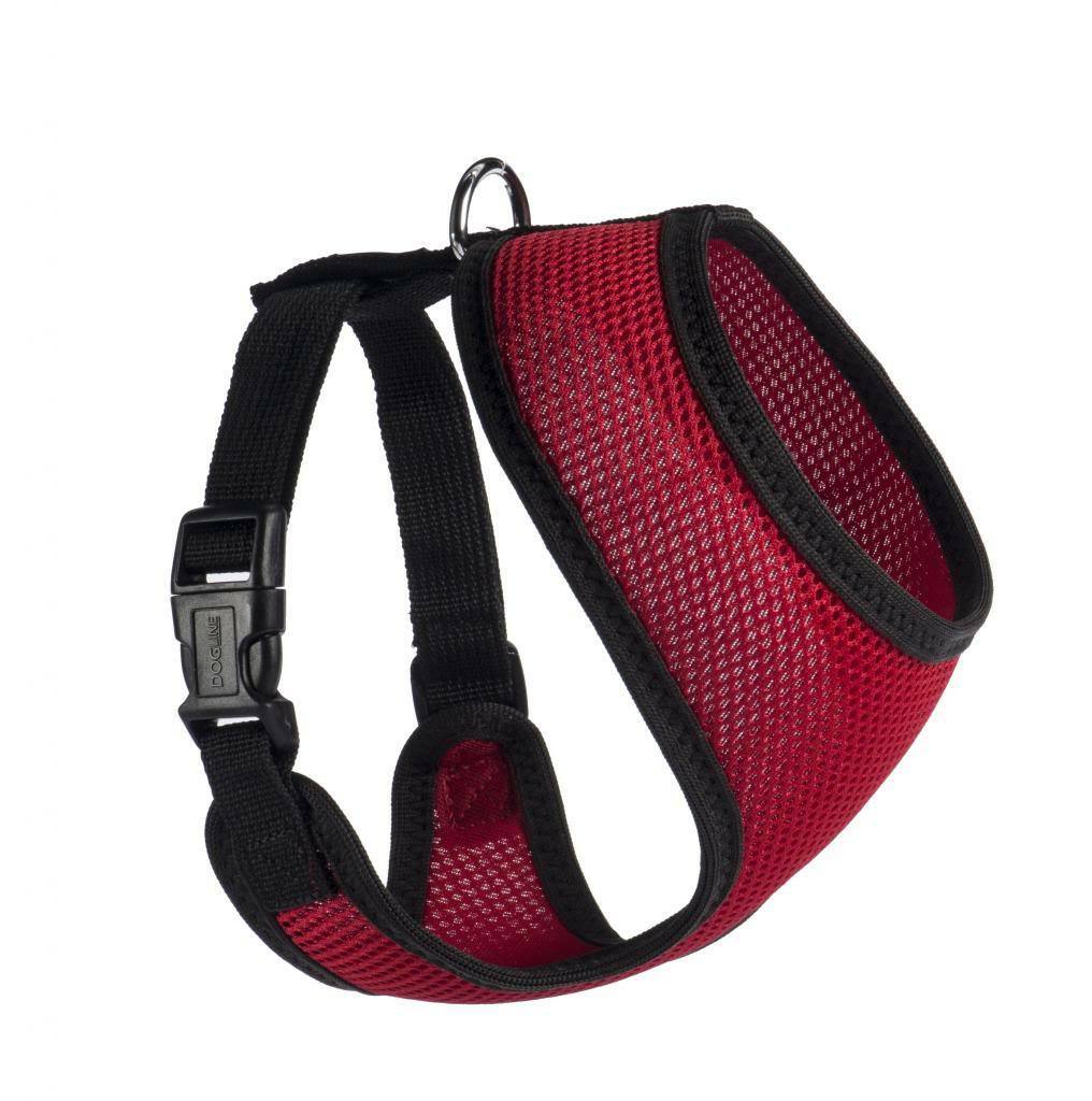 PETLAVISH™ Ultra-Comfy Dog Harness: Soft, Breathable, Adjustable Control Vest XS-XL Dog Harness PETLAVISH™ Red X-Small fits chests 11" to 13" 