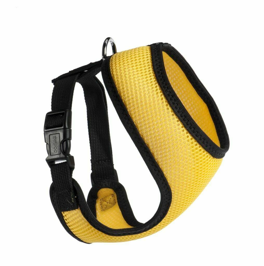 PETLAVISH™ Ultra-Comfy Dog Harness: Soft, Breathable, Adjustable Control Vest XS-XL Dog Harness PETLAVISH™ Yellow X-Small fits chests 11&quot; to 13&quot; 