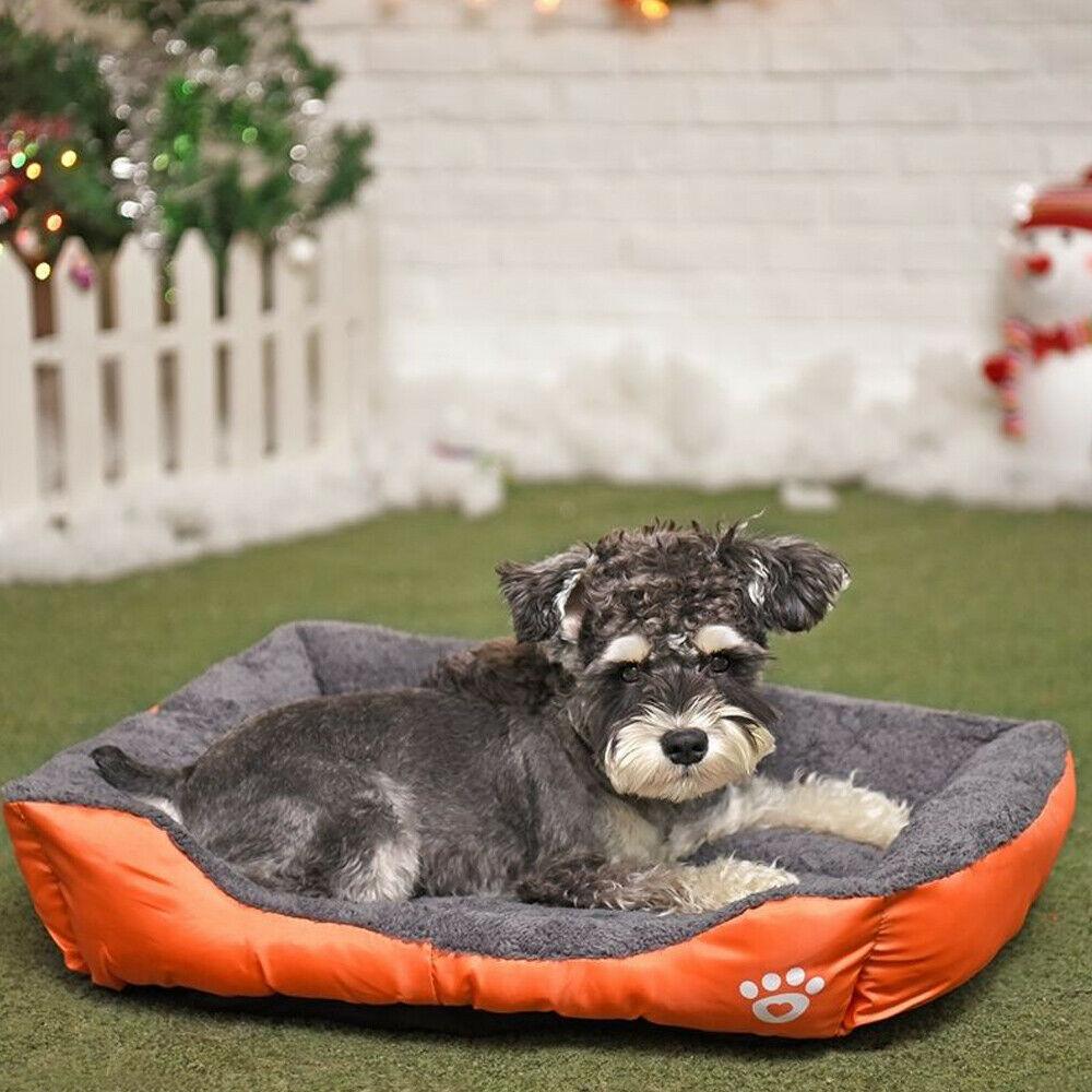 PETLAVISH™ UltraComfy Dog/Cat Breathable Bed: S-XXXL Cozy Fleece Cushion Paw Mat Kennel Pet Bed PETLAVISH™ Fashion 