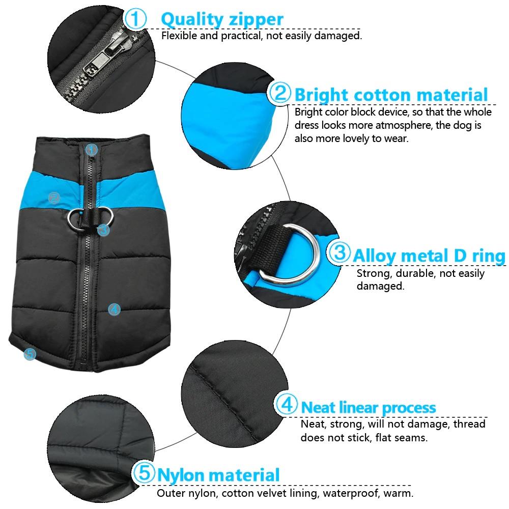 PETLAVISH™ Warm Dog Vest Jacket w/ Harness - Waterproof Fleece S-7XL Dog Vest Jacket PETLAVISH™ Fashion 