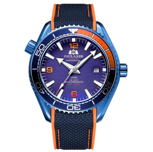 PLR™ Men's Classic Sport Watch Casual Watches PMax™ Blue Orange 